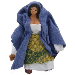 Mujer de pie de 10-11 cm articulada