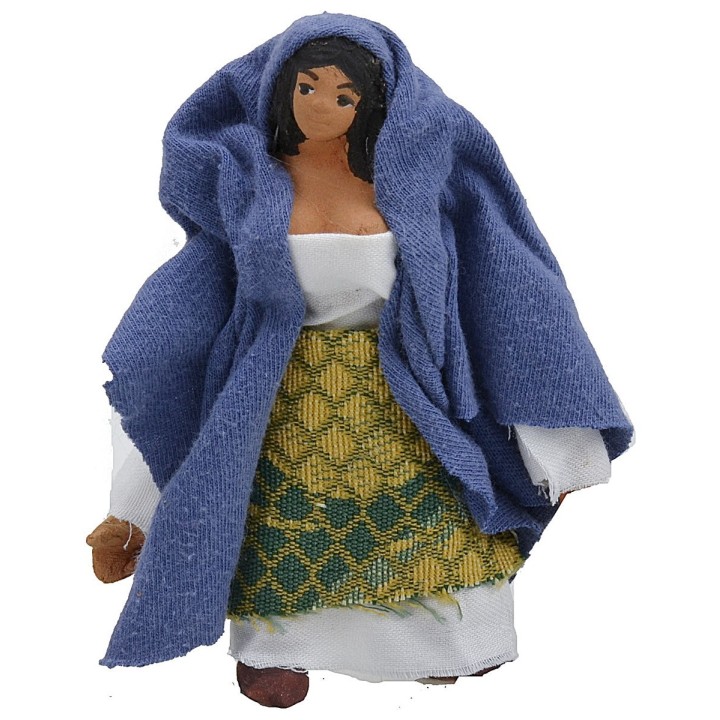 Mujer de pie de 10-11 cm articulada