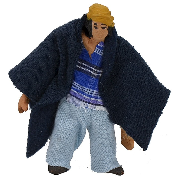 Hombre de pie de 10 cm articulado