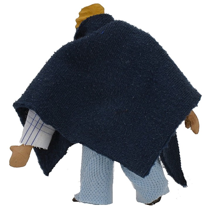 Hombre de pie de 10 cm articulado