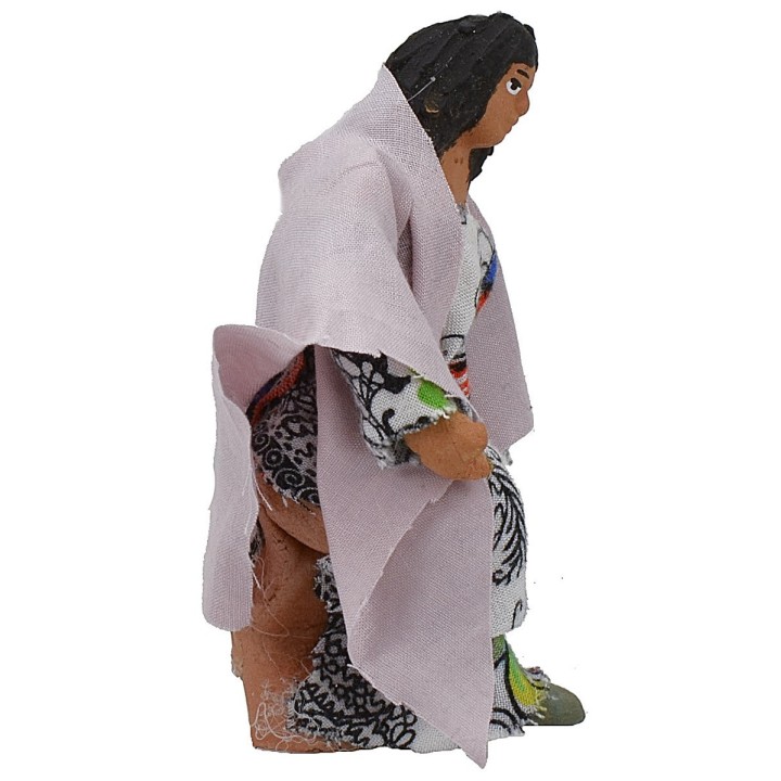 Mujer sentada cm 10-11 articulada