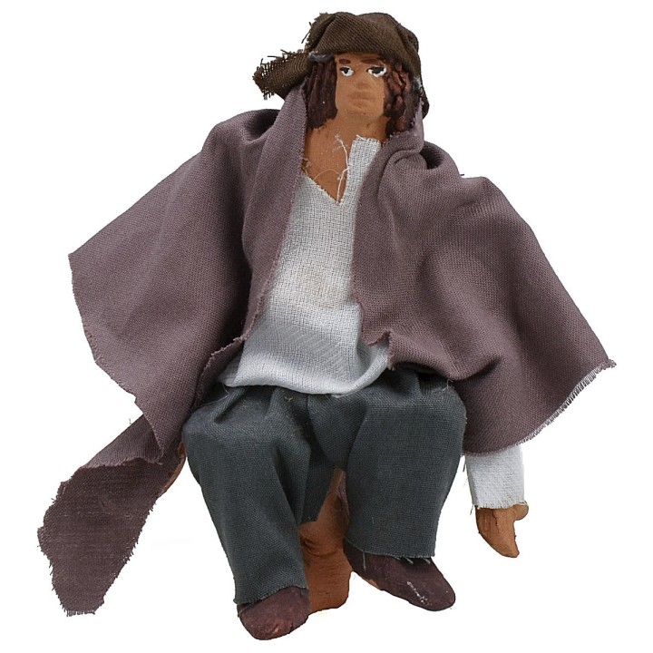 Hombre sentado serie 12 cm articulado