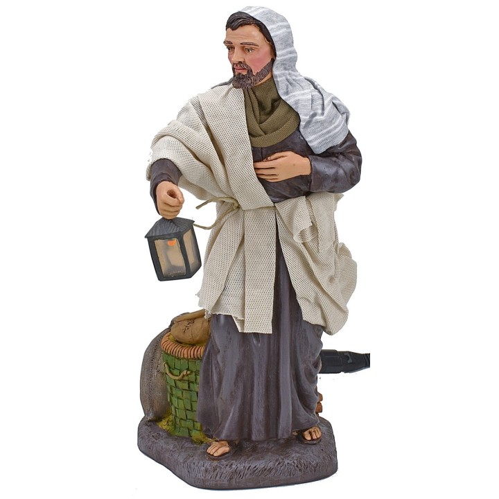 Saint Joseph in movement 30 cm Pigini