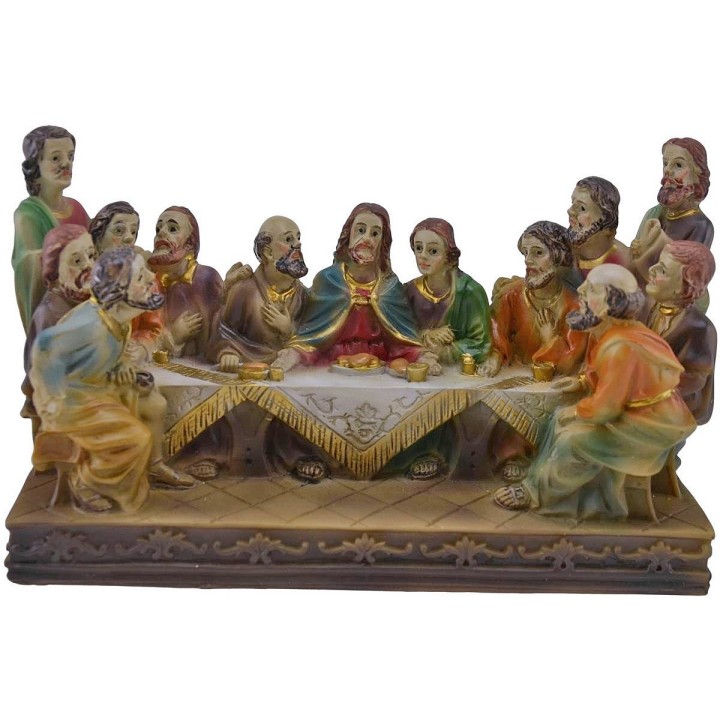 Ultima cena h. 8,5 cm statue pasquali