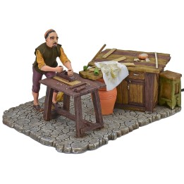 Carpintero en movimiento 16 cm Pigini