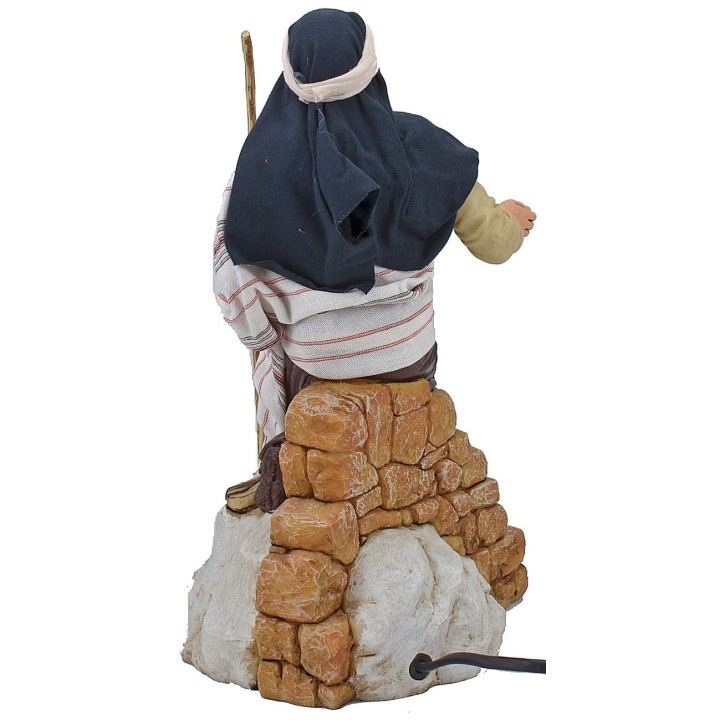 San José sentado en movimiento serie 30 cm Pigini