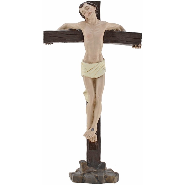 Escena de crucifixión cm 12-13 Estatuas Pascuales