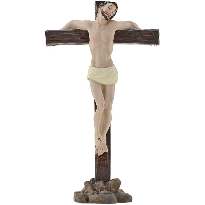 Escena de crucifixión cm 12-13 Estatuas Pascuales