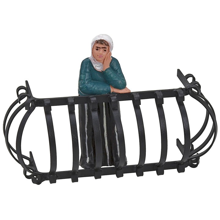 Mujer asomada 10 cm Euromarchi