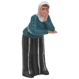 Mujer asomada 10 cm Euromarchi
