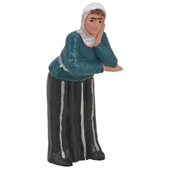 Donna affacciata 10 cm Euromarchi
