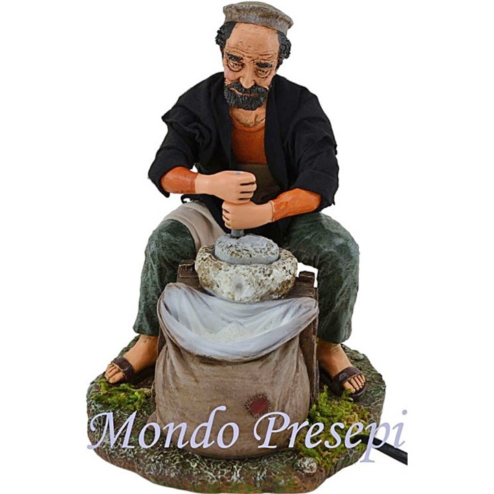 Hombre de 30 cm con molino en movimiento - ¡Envío gratuito!