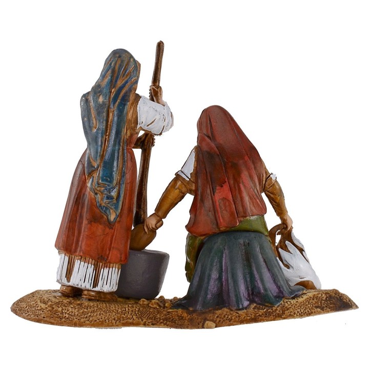 Women with pestle and mortar 10 cm Landi Moranduzzo cost.