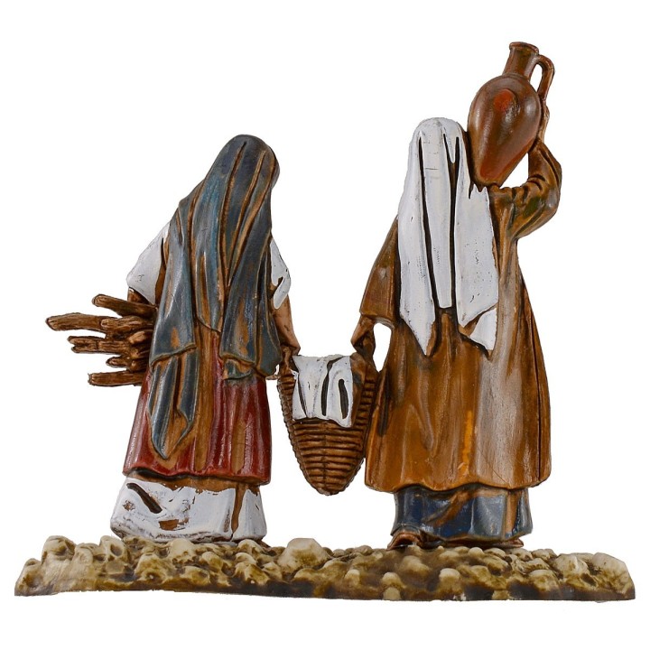 Donne con anfora e fascine 10 cm Landi Moranduzzo cost. 