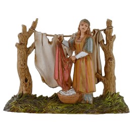 Donna che stende 10 cm Landi Moranduzzo cost. 