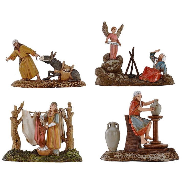 Gruppo personaggi 10 cm Landi Moranduzzo cost. 