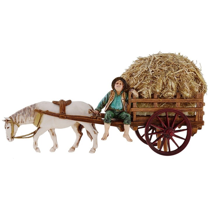 Carro con fieno serie 10 cm Landi Moranduzzo