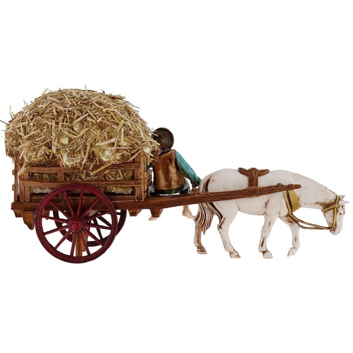 Carro con fieno serie 10 cm Landi Moranduzzo