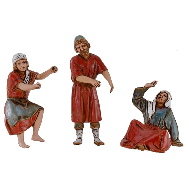 Set alfarero, albañil y hombre sentado serie 10 cm Landi