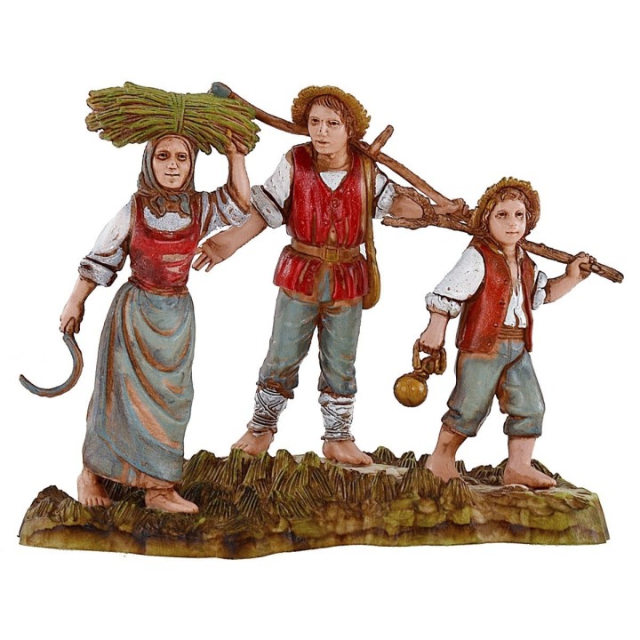 6 Grupos de estatuas 10 cm Landi Moranduzzo
