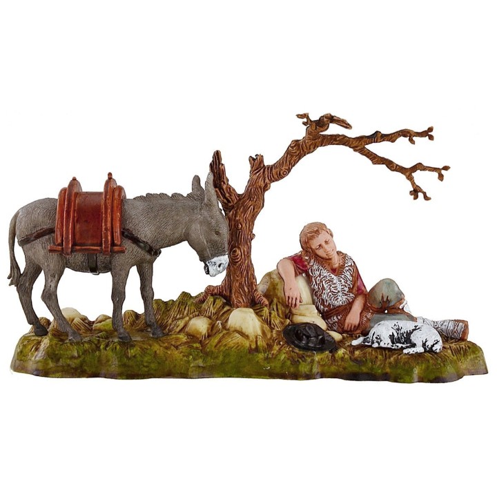 6 Gruppi di statue 10 cm Landi Moranduzzo