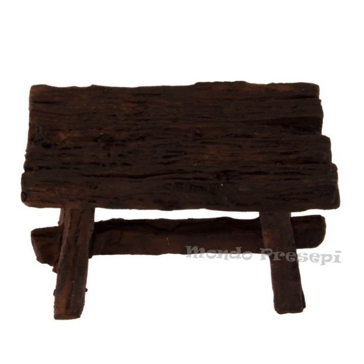 Resin table ef. wood cm 5x2,8x3,2 h.