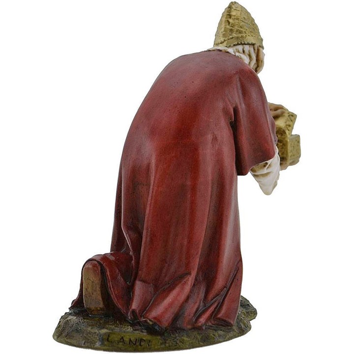 Tres Reyes Magos Landi Moranduzzo 15 cm en resina