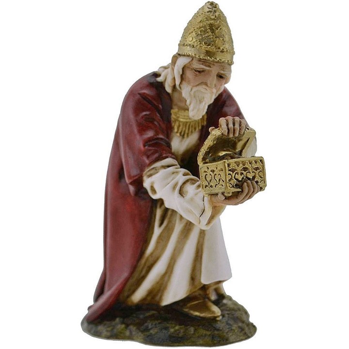 Tre Re Magi Landi Moranduzzo 15 cm in resina