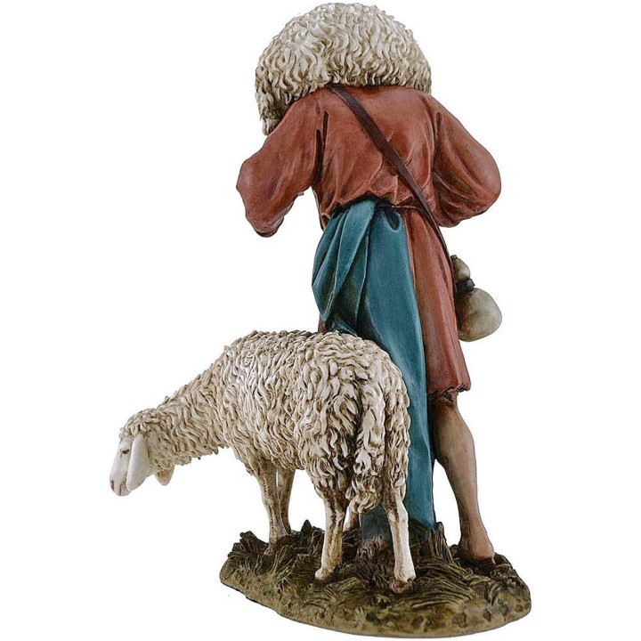 Buon pastore Landi Moranduzzo 20 cm in resina