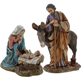 Natività Landi Moranduzzo 20 cm in resina