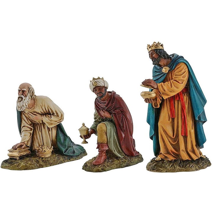 Three Wise Men Landi Moranduzzo 20 cm in resin