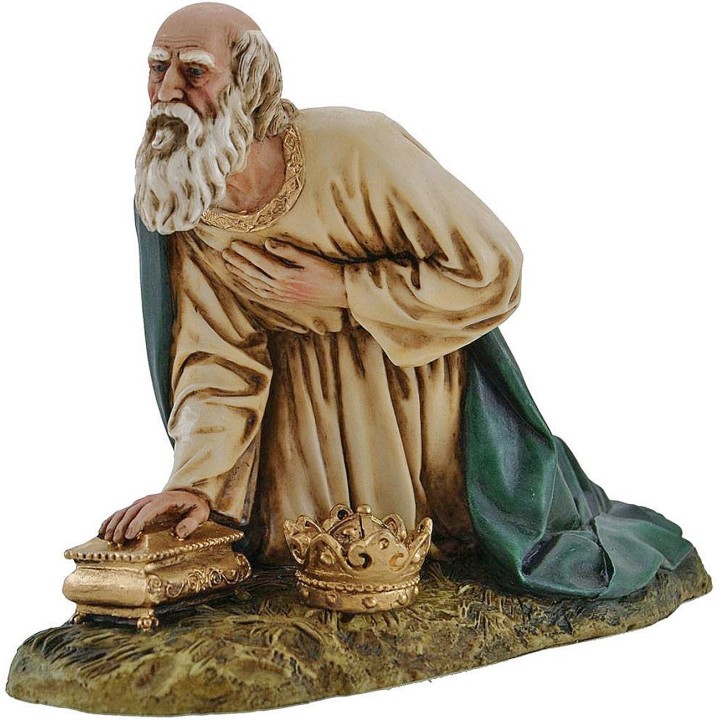 Tre Re Magi Landi Moranduzzo 20 cm in resina