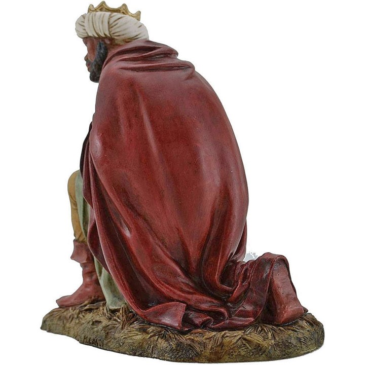 Tres Reyes Magos Landi Moranduzzo de 20 cm en resina