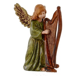 Ángel de 7 cm Landi Moranduzzo con arpa
