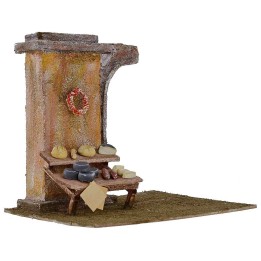 Setting with cheese and salami counter cm 19.5x17.5x18.6 h for