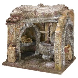 Ambientazione macina per mugnaio cm 11,5x9x10 h per statue da 6