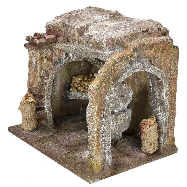 Molino de escenario para molinero de 11,5x9x10 cm de altura