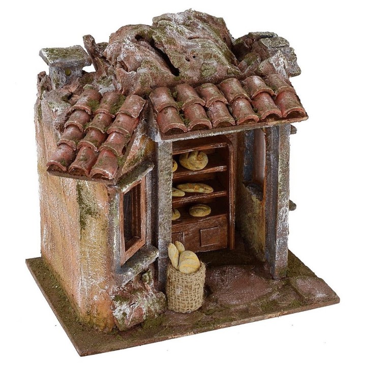 Bakery setting for Presepe cm 19,5x14, 5x20 h for statues of 10