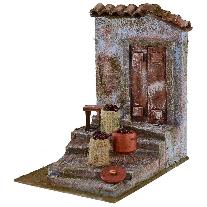 Setting for chestnut tree in the crib 14.5x19.3x21.5 cm for