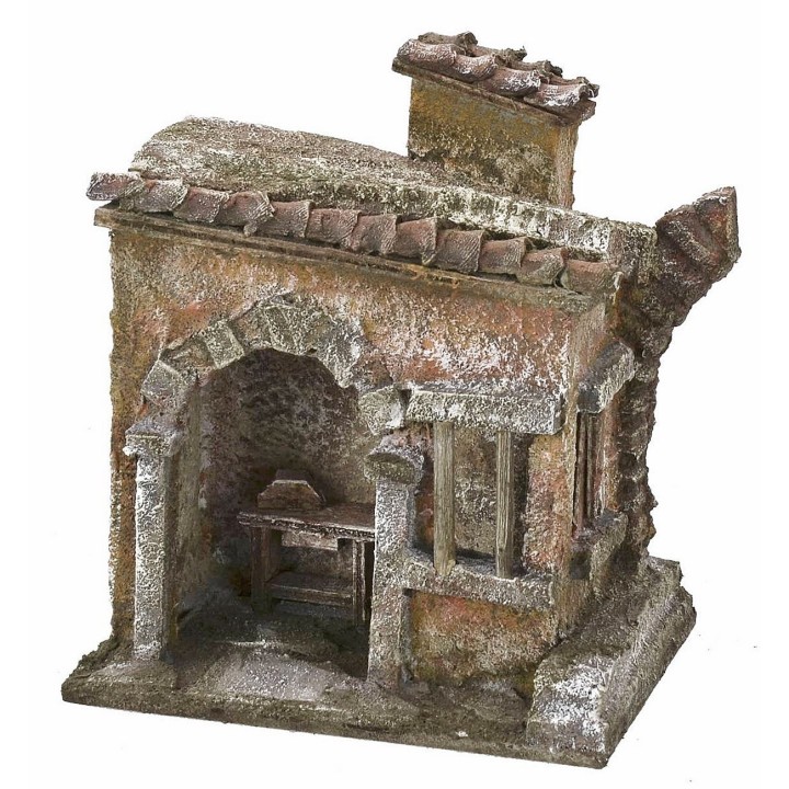 Taller del herrero cm 11,5x9x13 h para estatuas de 6 cm