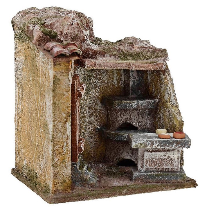 Bottega del fornaio cm 11,5x9x13 h. 