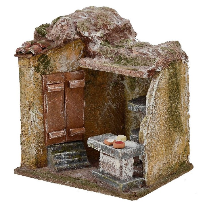 Bottega del fornaio cm 11,5x9x13 h. 