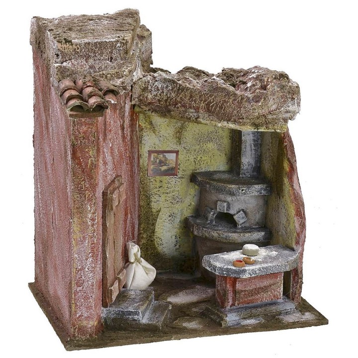 Tienda del panadero de 24x17,5x27,5 cm de altura para estatuas