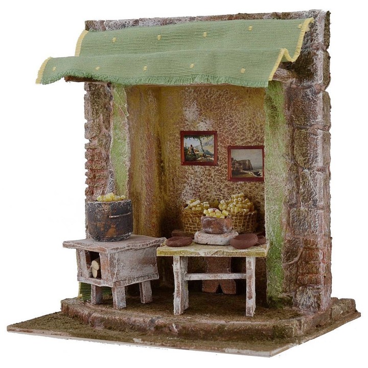Workshop of the maccaronaro cm 19,5x14,5x21 h for statues cm 10