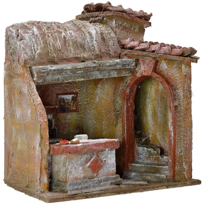 Pizza maker shop with oven 20x14.5x22.5 h