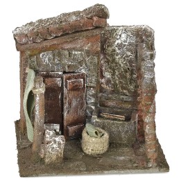 Patio con lavadero y arco de 11,5x9x11 cm de altura para