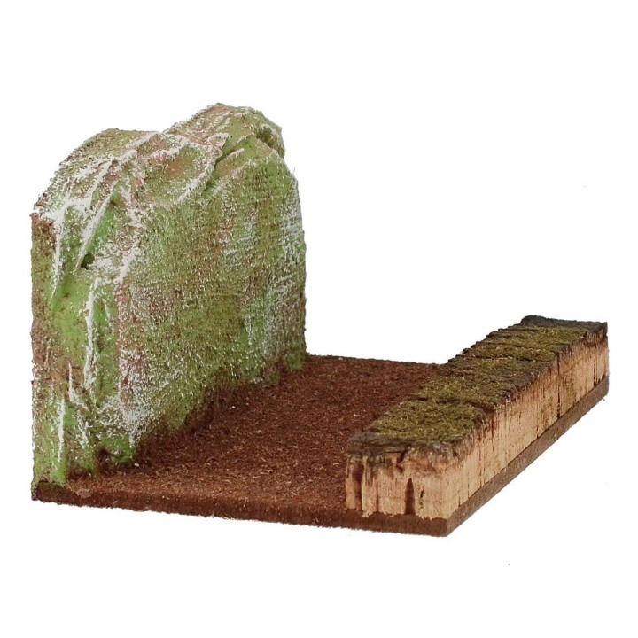 Strada per presepe componibile cm 14,5x10x8 h