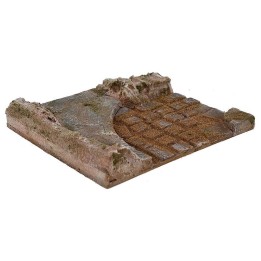 Strada per presepe componibile cm 14,5x17,5x3
