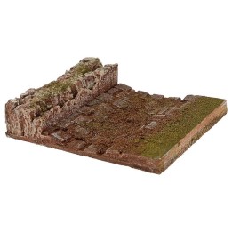 Strada per presepe componibile cm 18x14x4 h.