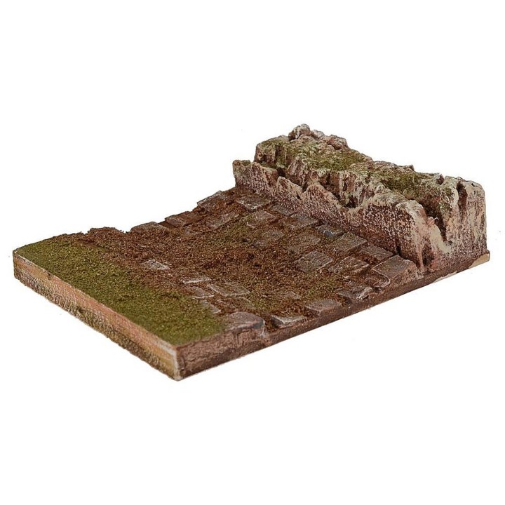 Strada per presepe componibile cm 18x14x4 h.